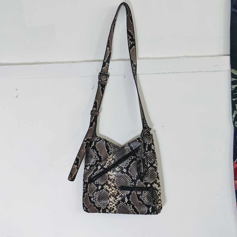 Joe’s Jeans Josie Python Crossbody Bag Purse